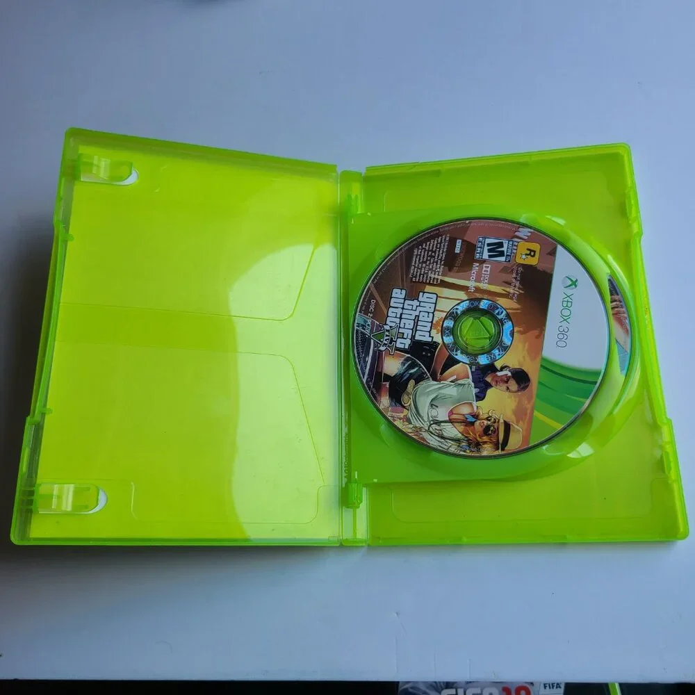 Grand Theft Auto V Xbox 360 Game Gta 5 (2 disks)